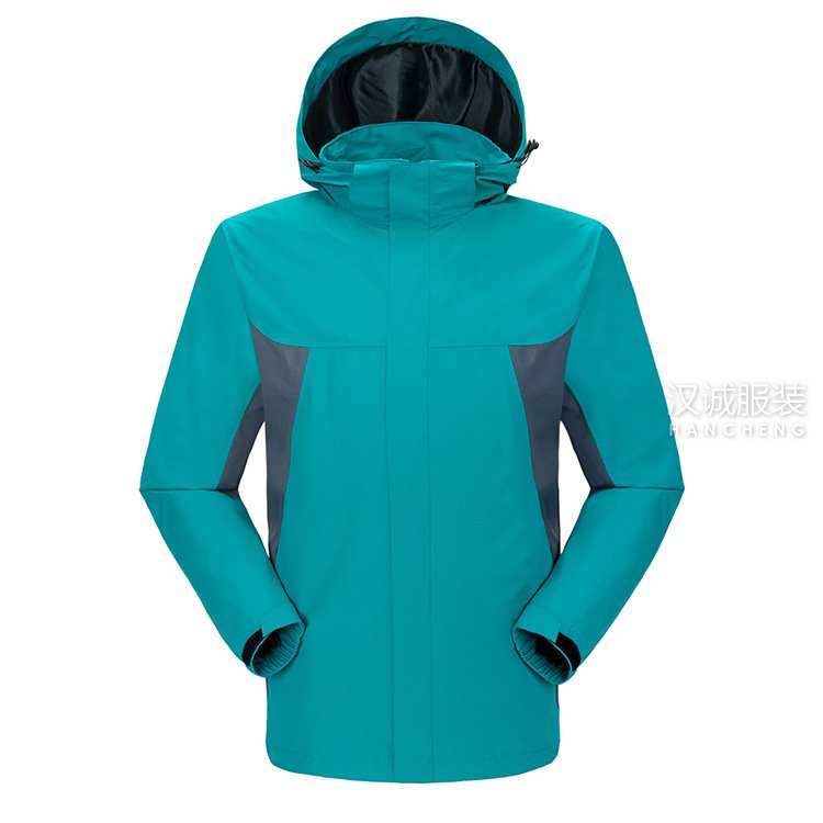 无标空白户外三合一冲锋衣定制6